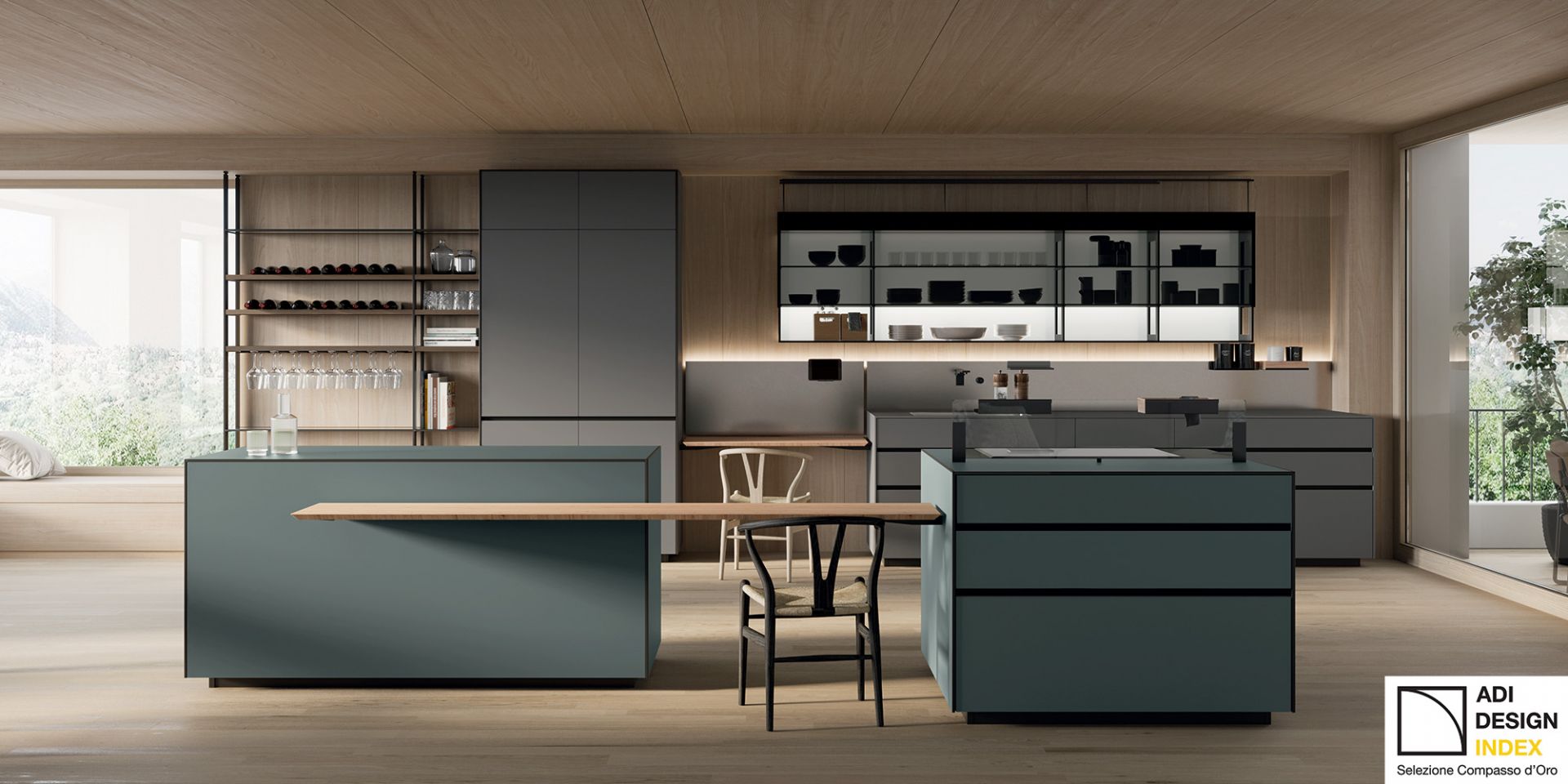 Valcucine Riciclantica Outline включена в рейтинг ADI Design Index 2023