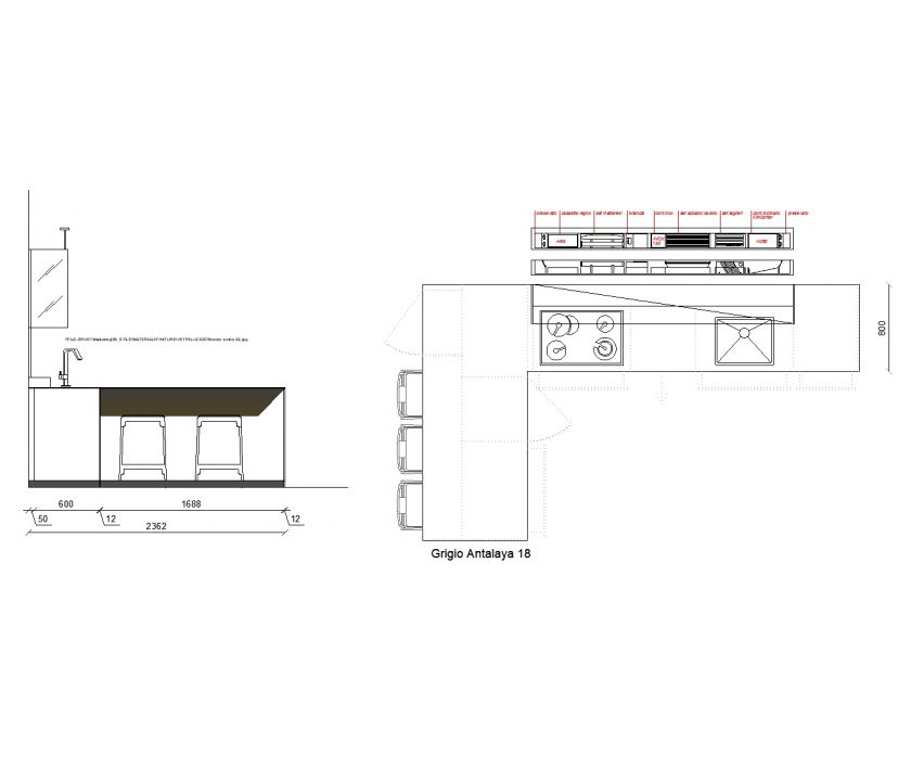 ARTEMATICA угловая  Valcucine