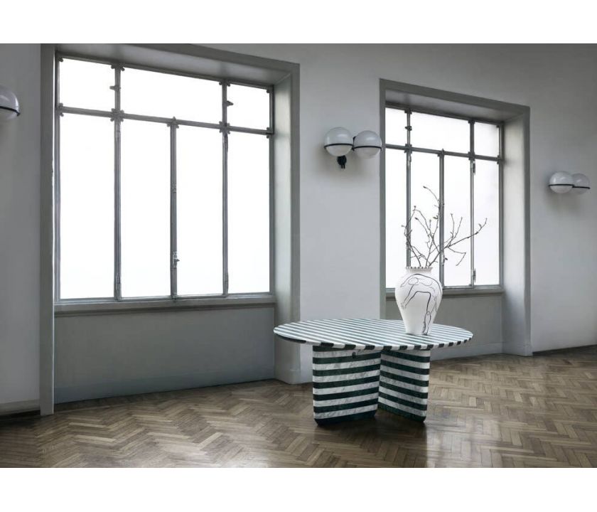 Стол Tobi-Ishi Полосатый мрамор