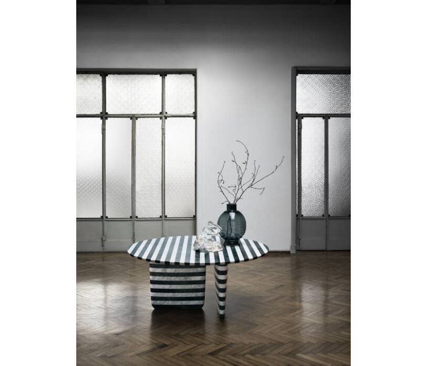 Стол Tobi-Ishi Полосатый мрамор