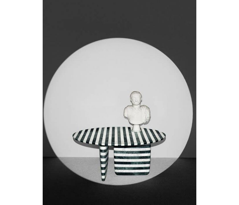 Стол Tobi-Ishi Полосатый мрамор