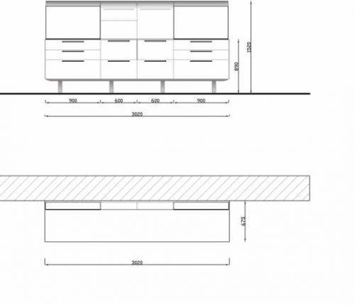 Система кухонной мебели bulthaup b3