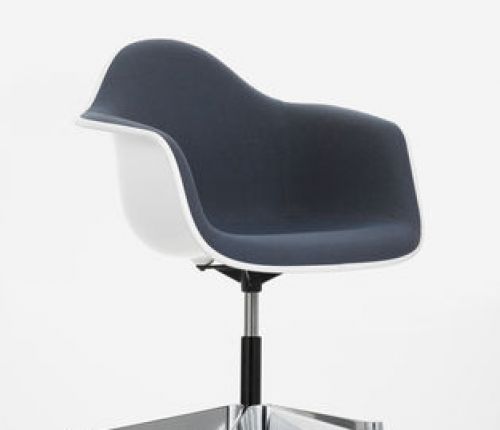 Eames plastic armchairs