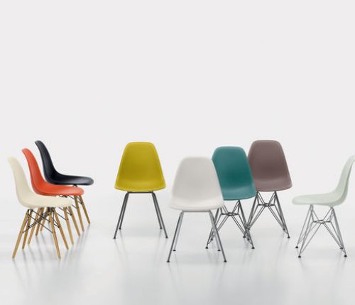 Eames Plastic Side Chairs