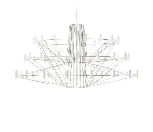 Подвесной светильник Copella suspensed large nickel MOOOI  