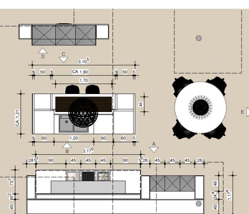 Кухонная композиция Classic  Siematic