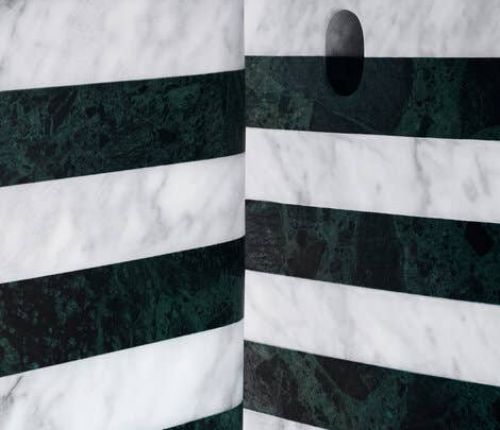 Стол Tobi-Ishi Полосатый мрамор