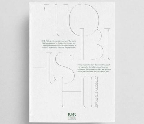 Стол Tobi-Ishi Полосатый мрамор