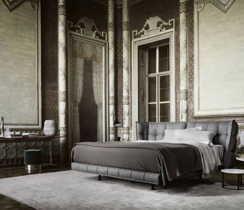 Кровать HUSK BED by Patricia Urquiola